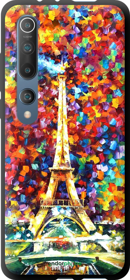 TPU чехол Париж для Xiaomi Mi 10 - 830b-1860 изображение 