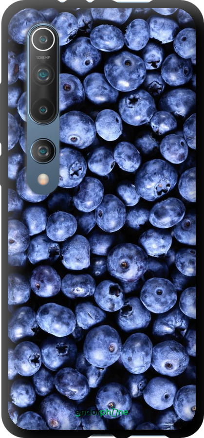 TPU чехол Чорниця для Xiaomi Mi 10 - 851b-1860 изображение 