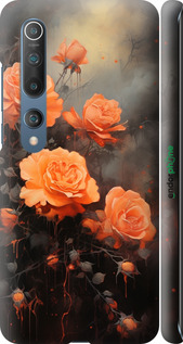 3D пластиковий матовий чехол Оранжеві троянди для Xiaomi Mi 10 Pro - 5944m-1870 изображение 