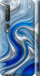 3D пластиковий матовий чехол Liquid Chrome для Xiaomi Mi 10 - 6781m-1860 изображение 