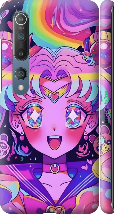 3D пластиковий матовий чехол Сейлор Мун 3 для Xiaomi Mi 10 Pro - 6352m-1870 изображение 