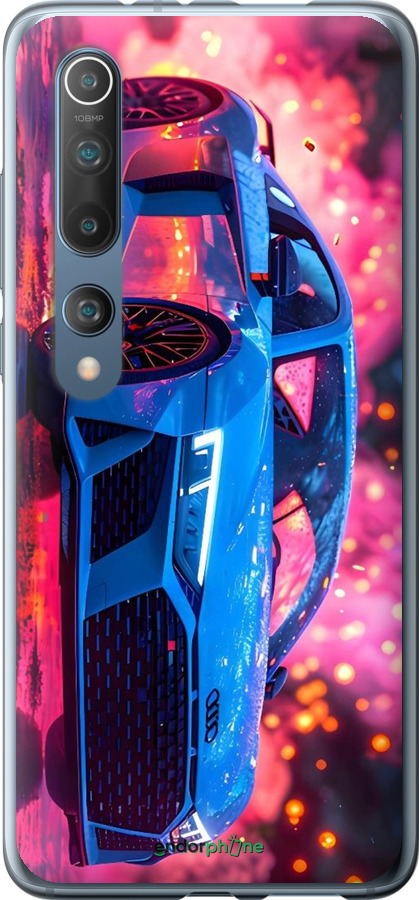 2D пластиковый чехол Ауди для Xiaomi Mi 10 - 6286t-1860 изображение 