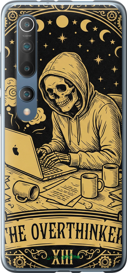 2D пластиковый чехол The Overthinker для Xiaomi Mi 10 - 6774t-1860 изображение 