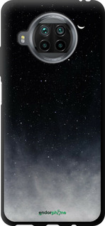 TPU чехол Голубые облака, Голубая луна для Xiaomi Mi 10T Lite - 6396b-2097 изображение 