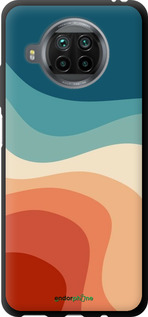 TPU чехол В стиле ретро с волнами для Xiaomi Mi 10T Lite - 6531b-2097 изображение 