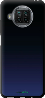 TPU чехол Градиент в тёмно - синем стиле для Xiaomi Mi 10T Lite - 6542b-2097 изображение 