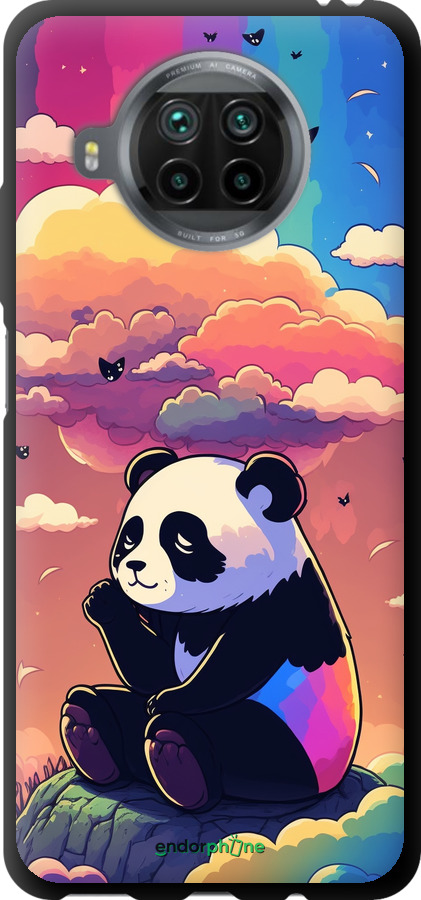 TPU чехол Панда в облаках для Xiaomi Mi 10T Lite - 5585b-2097 изображение 