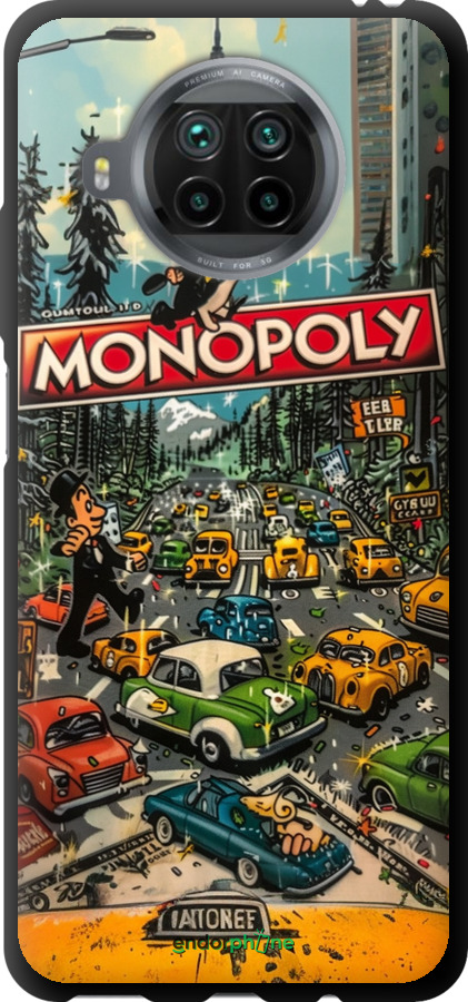 TPU чехол Городской драйв Monopoly для Xiaomi Mi 10T Lite - 6088b-2097 изображение 