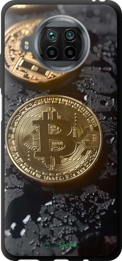 TPU чехол Вулканійчний Bitcoin для Xiaomi Mi 10T Lite - 6092b-2097 изображение 
