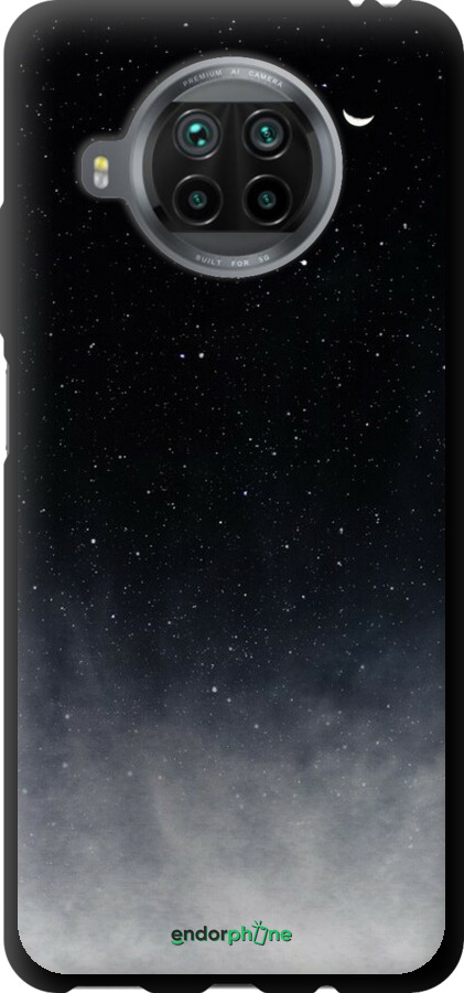 TPU чехол Голубые облака, Голубая луна для Xiaomi Mi 10T Lite - 6396b-2097 изображение 