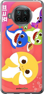 2D пластиковый чехол Бейби Шаркс для Xiaomi Mi 10T Lite - 6305t-2097 изображение 