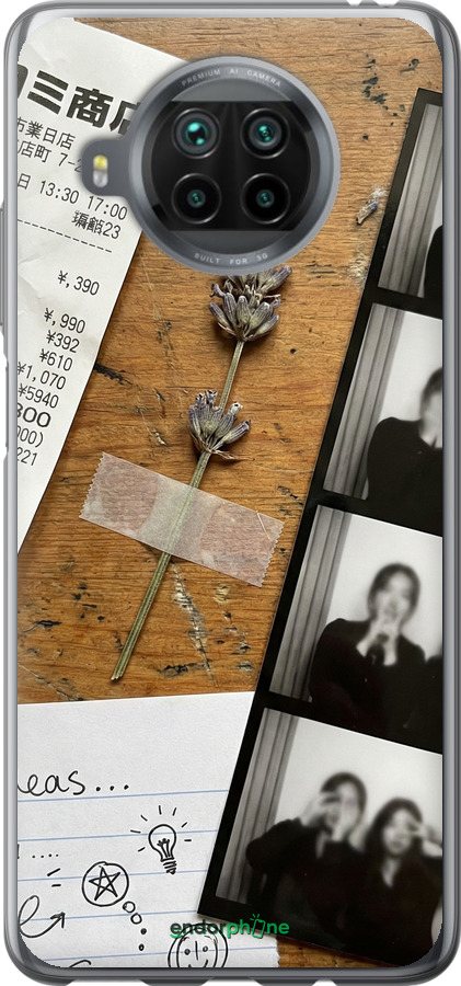 2D пластиковый чехол Aesthetic Scrapbook Collage для Xiaomi Mi 10T Lite - 6773t-2097 изображение 