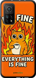 TPU чехол Funny Cat для Xiaomi Mi 10T Pro - 6786b-2679 изображение 