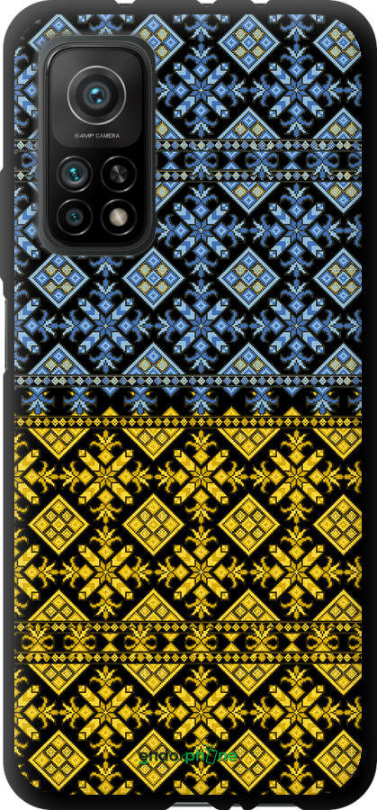TPU чехол Жовто-блакитна вишиванка для Xiaomi Mi 10T - 1169b-2096 изображение 