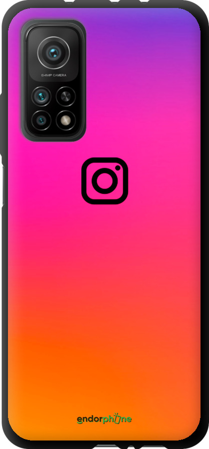 TPU чехол Instagram для Xiaomi Mi 10T - 4273b-2096 изображение 