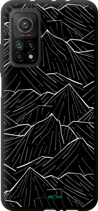 TPU чехол Із зображенням Темних гір для Xiaomi Mi 10T - 6489b-2096 изображение 