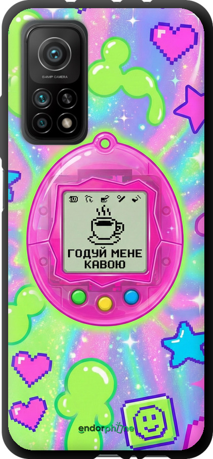 TPU чехол Y2K Aesthetic Retro Pet: Годуй мене кавою для Xiaomi Mi 10T Pro - 6784b-2679 изображение 