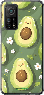 Силіконовий чехол Авокадо для Xiaomi Mi 10T Pro - 6380u-2679 изображение 