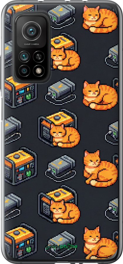 Силиконовый чехол Autonomous Zone для Xiaomi Mi 10T - 6771u-2096 изображение 