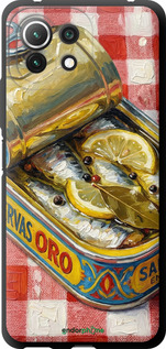 TPU чехол Vintage Sardine Tin Phone для Xiaomi Mi 11 Lite - 6772b-2281 изображение 