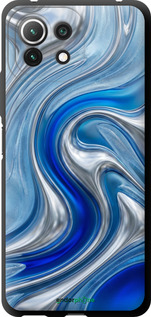 TPU чехол Liquid Chrome для Xiaomi Mi 11 Lite - 6781b-2281 изображение 