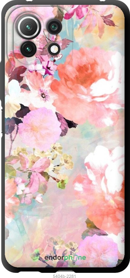 TPU чехол № 5404 для Xiaomi Mi 11 Lite - 5404b-2281 изображение 