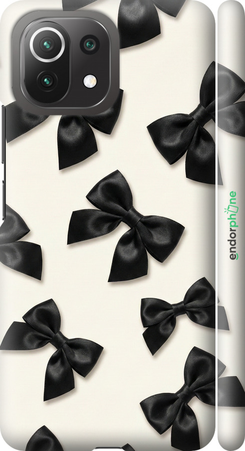 3D пластиковый матовый чехол Dark Coquette для Xiaomi Mi 11 Lite - 6765m-2281 изображение 