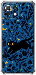 Силіконовий протиударний с посиленими кутами чехол Літня ніч для Xiaomi Mi 11 Lite - 6472sp-2281 изображение 
