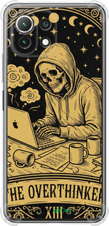 Силикон с усиленными углами чехол The Overthinker для Xiaomi Mi 11 Lite - 6774sp-2281 изображение 