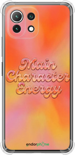 Силикон с усиленными углами чехол Aura Gradient Main Character Energy Aesthetic Y2K для Xiaomi Mi 11 Lite - 6783sp-2281 изображение 