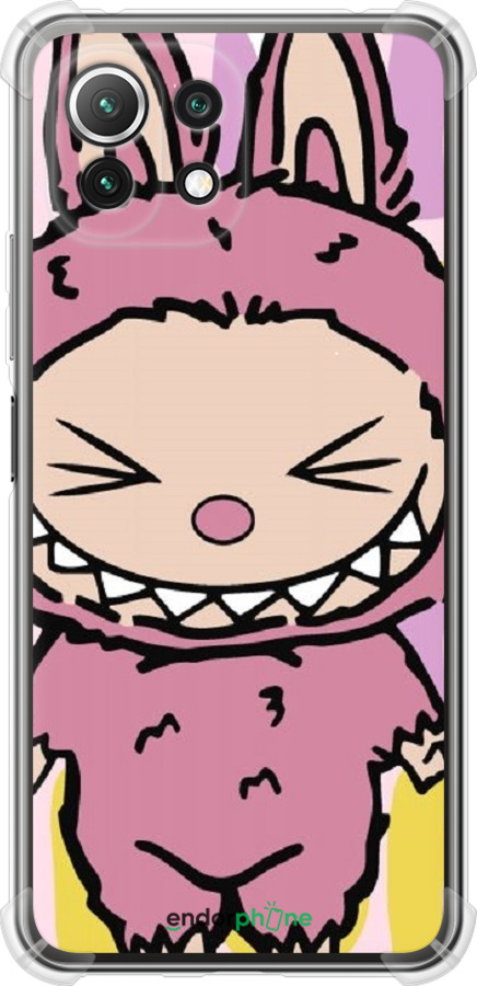 Силіконовий протиударний с посиленими кутами чехол № 6737 для Xiaomi Mi 11 Lite - 6737sp-2281 изображение 