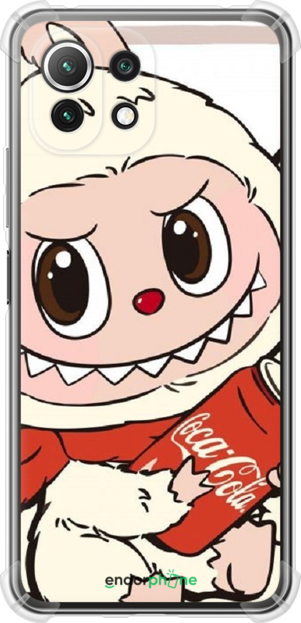 Силіконовий протиударний с посиленими кутами чехол № 6738 для Xiaomi Mi 11 Lite - 6738sp-2281 изображение 