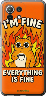 Силиконовый чехол 'Funny Cat' для Xiaomi Mi 11 Lite изображение 13