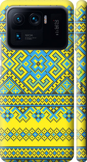 3D пластиковый матовый чехол Вышиванка 41 для Xiaomi Mi 11 Ultra - 1175m-2295 изображение 