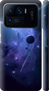 3D пластиковий матовий чехол Планети в синьому космосі для Xiaomi Mi 11 Ultra - 171m-2295 изображение 