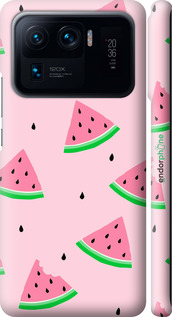 3D пластиковий матовий чехол Рожевий кавун для Xiaomi Mi 11 Ultra - 4314m-2295 изображение 