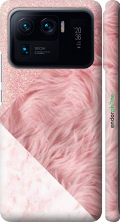 3D пластиковий матовий чехол Рожеві текстури для Xiaomi Mi 11 Ultra - 4343m-2295 изображение 
