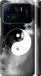 3D пластиковий матовий чехол Інь і янь для Xiaomi Mi 11 Ultra - 4389m-2295 изображение 