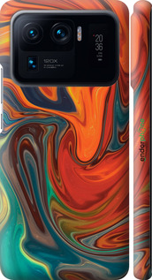 3D пластиковый матовый чехол Абстрактный фон для Xiaomi Mi 11 Ultra - 4547m-2295 изображение 
