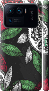 3D пластиковий матовий чехол Гранат для Xiaomi Mi 11 Ultra - 4692m-2295 изображение 