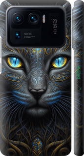 3D пластиковий матовий чехол Кішка для Xiaomi Mi 11 Ultra - 5548m-2295 изображение 