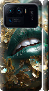 3D пластиковый матовый чехол Губы 2 для Xiaomi Mi 11 Ultra - 5667m-2295 изображение 