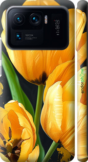 3D пластиковий матовий чехол Жовті тюльпани для Xiaomi Mi 11 Ultra - 5991m-2295 изображение 
