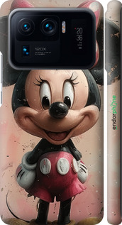 3D пластиковий матовий чехол Minnie Mouse для Xiaomi Mi 11 Ultra - 6054m-2295 изображение 