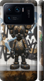 3D пластиковый матовый чехол Bronze kaws v2 для Xiaomi Mi 11 Ultra - 6098m-2295 изображение 