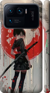 3D пластиковий матовий чехол Сутінки воїна: Танок з катаною для Xiaomi Mi 11 Ultra - 6123m-2295 изображение 