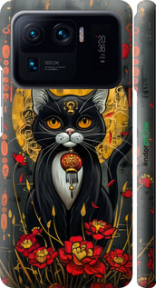 3D пластиковий матовий чехол China Cat для Xiaomi Mi 11 Ultra - 6134m-2295 изображение 