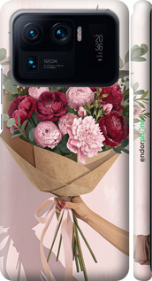 3D пластиковий матовий чехол Півонії 1 для Xiaomi Mi 11 Ultra - 6705m-2295 изображение 