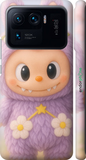 3D пластиковий матовий чехол Лабубу 1 для Xiaomi Mi 11 Ultra - 6709m-2295 изображение 