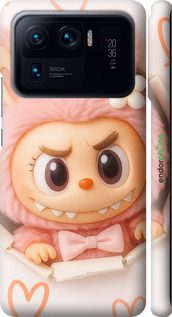3D пластиковий матовий чехол Лабубу 2 для Xiaomi Mi 11 Ultra - 6710m-2295 изображение 